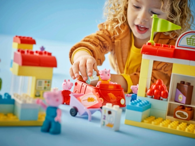 DUPLO Bausteine Peppa Pig und der Supermarkt