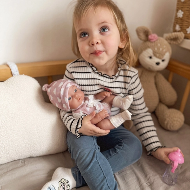 Süße Babypuppe mit Outfit 36 cm von Woopie Royal