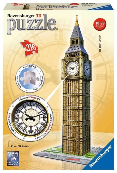 3D-Puzzle Big Ben mit Uhr