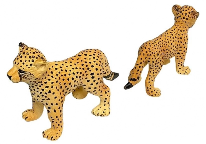 Lehrreiche Gepardfiguren 4 Stück
