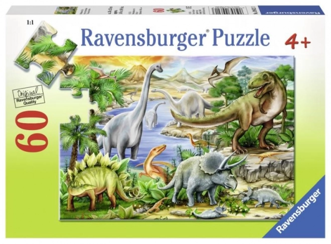 Ravensburger Puzzle: Prähistorisches Leben 60 Teile