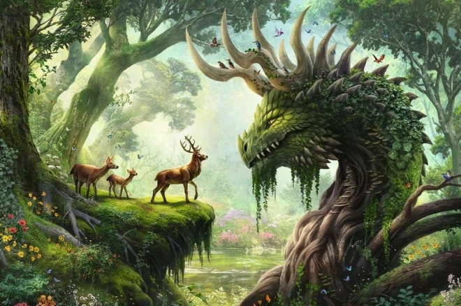 Ravensburger Puzzle Walddrache Erwacht 3000 Teile