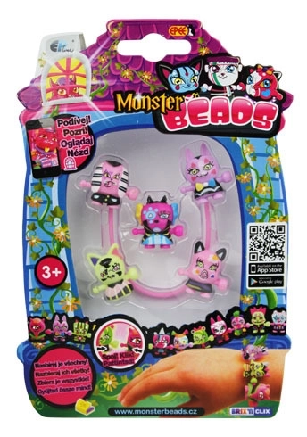 Monster Beads Cool Pack 6 - Kleine Monster