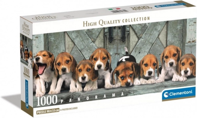 Panorama Puzzle Beagle 1000 Teile
