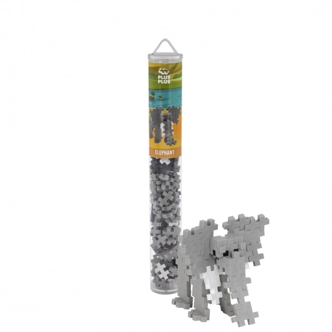 Plus-Plus Bausatz Elefant 100 Stück