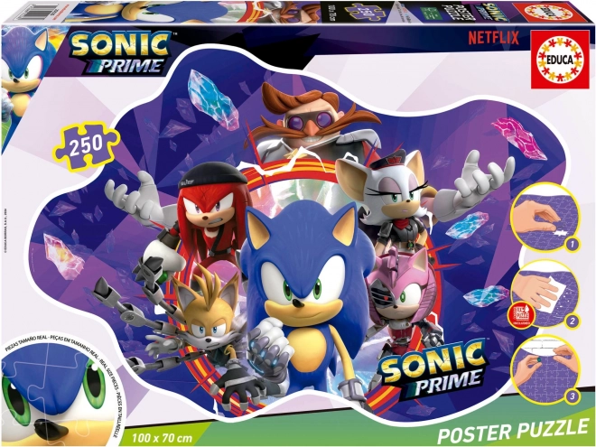 Sonic Puzzle Poster 250 Teile