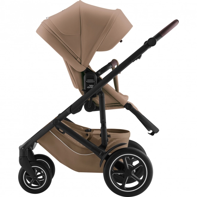 Smile Kinderwagen Set 5Z mit Lux Wanne in Warm Caramel