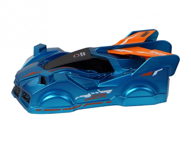 Wandkletterauto mit Laser Blau