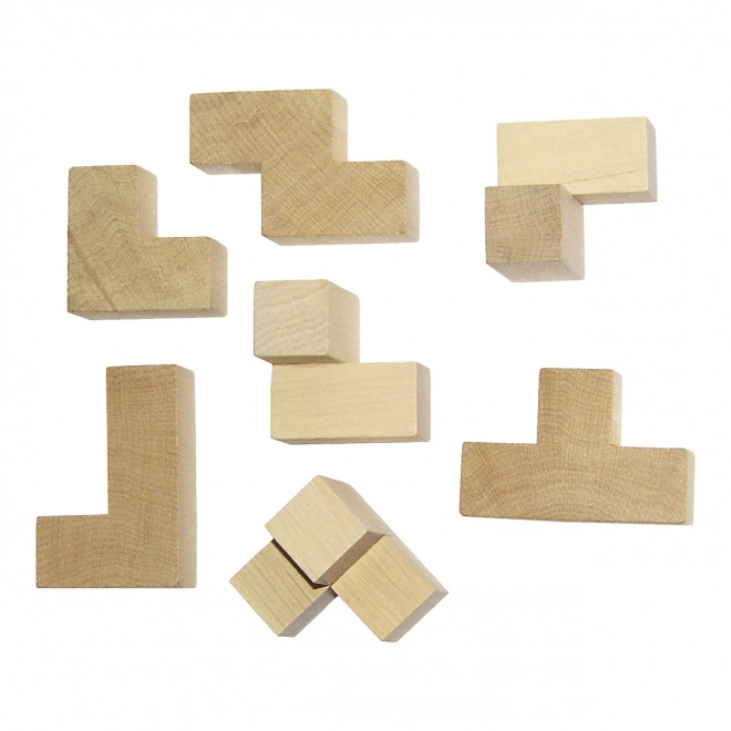 Holz-Puzzle Würfel