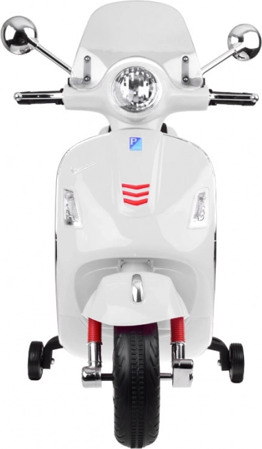 Elektrischer Vespa GTS Super Roller für Kinder – Weiß
