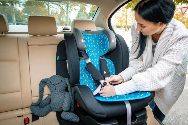 Atmungsaktive Autositzauflage Breeze für Babyschale, Maory Grey