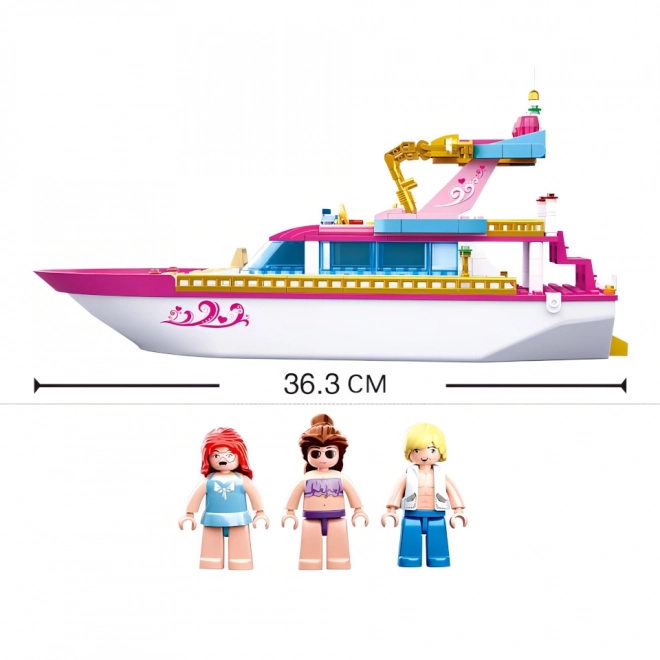 Luxusyacht Bausteinset - Girls Dream