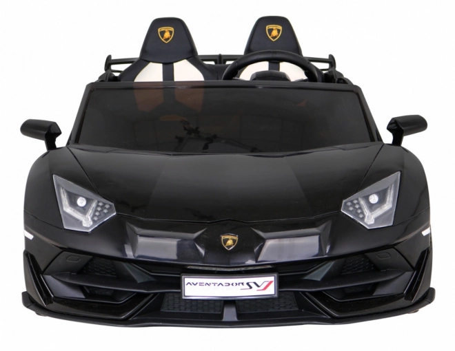 Lamborghini SVJ DRIFT pro 2 Kinder schwarz + Drift-Funktion + Fernbedienung + MP3 LED + langsamer Start