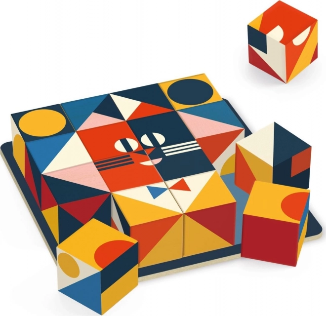 Djeco Sologic Cubologic Puzzle Spiel