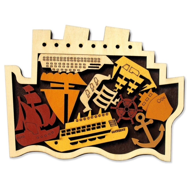 Kreatives Legen mit maritimen Motiven