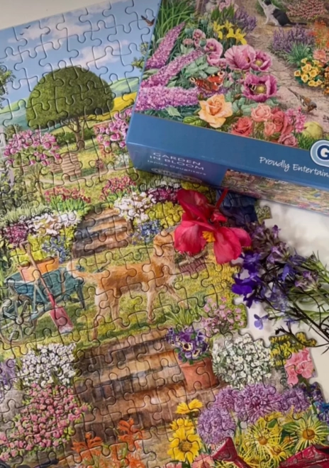 Puzzle Blühender Garten 1000 Teile