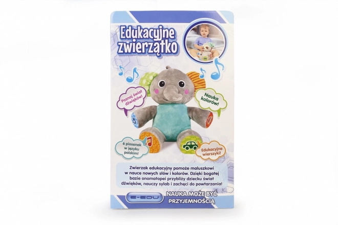 Interaktiver Plüschelefant