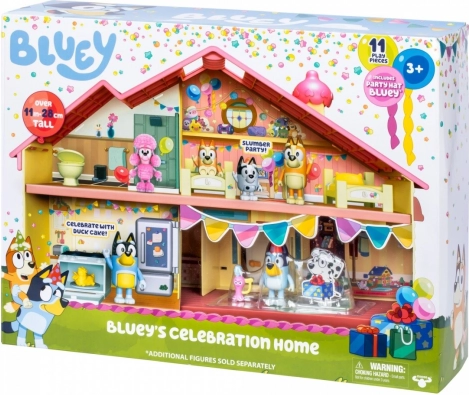 Haus der Familie BLUEY - Feier