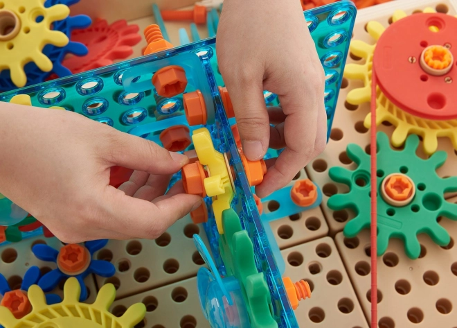 Masterkidz Zubehörset Zahnrad Mix für Wandtafeln STEM
