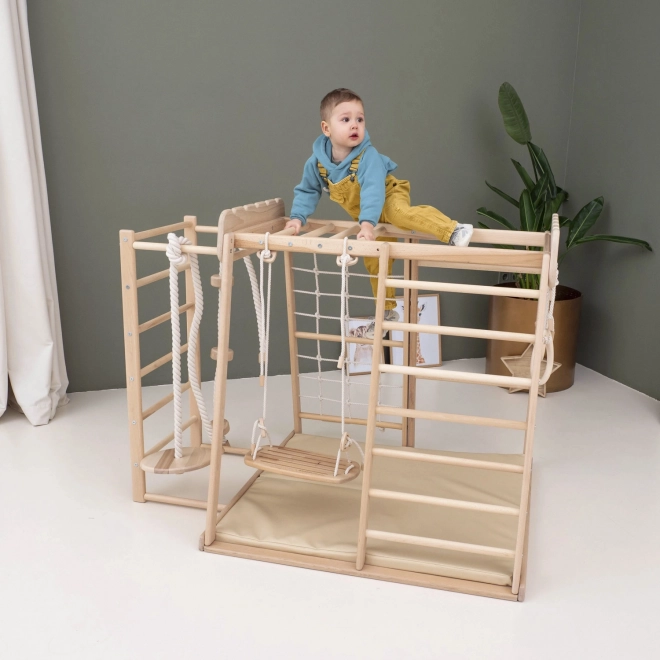 Montessori Spielmatte für Zuhause, Beige