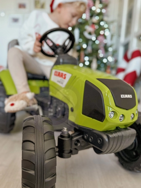 FALK Traktor Pedal Claas Arion 430 mit Anhänger