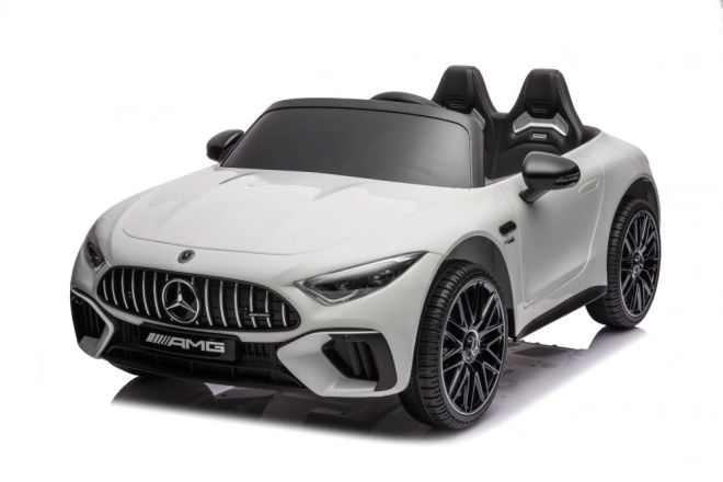 Elektrisches Kinderauto Mercedes AMG SL63 Weiß