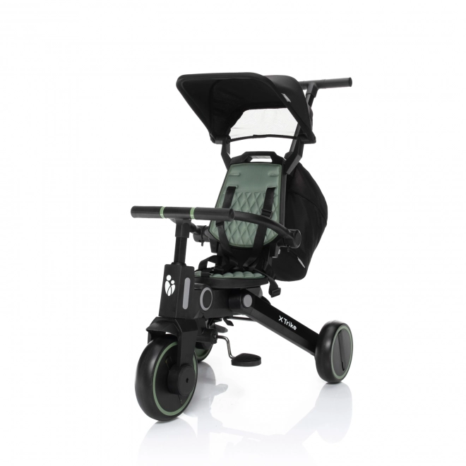 Multifunktionales Dreirad 7-in-1 X Trike in District Green