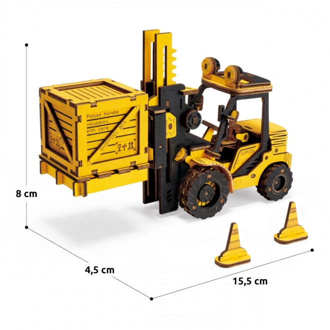 Robotime Holz 3D Puzzle Gabelstapler