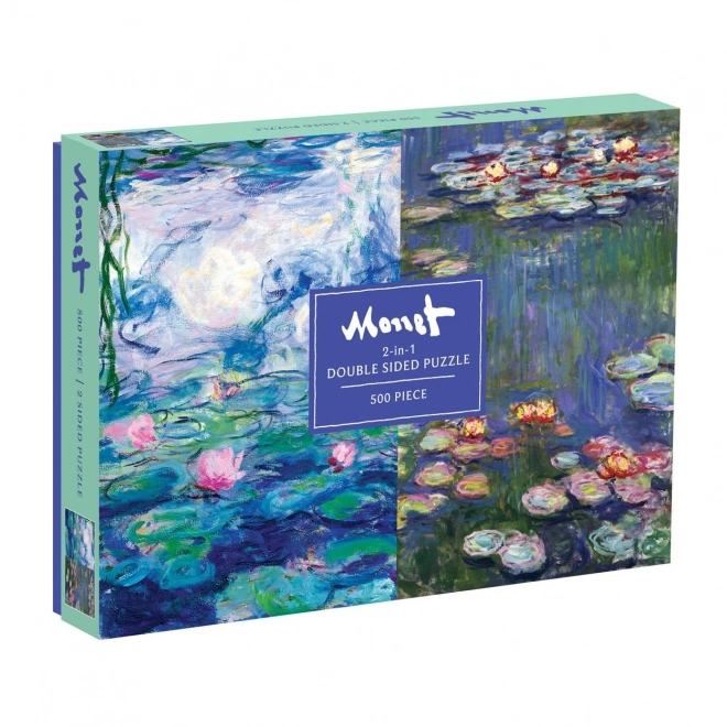 Beidseitiges Puzzle Monet 500 Teile