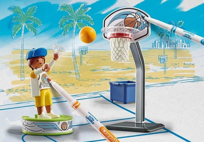 Playmobil Color Skater mit Basketball