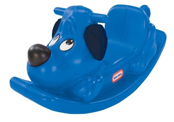Liebenswertes Schaukeltier Hund Blau von Little Tikes
