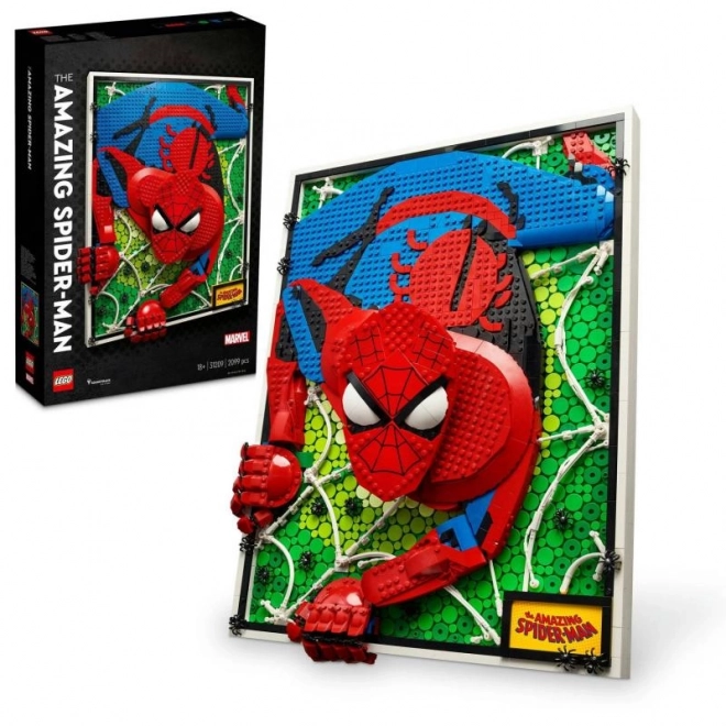 Lego Art: Unglaublicher Spider-Man