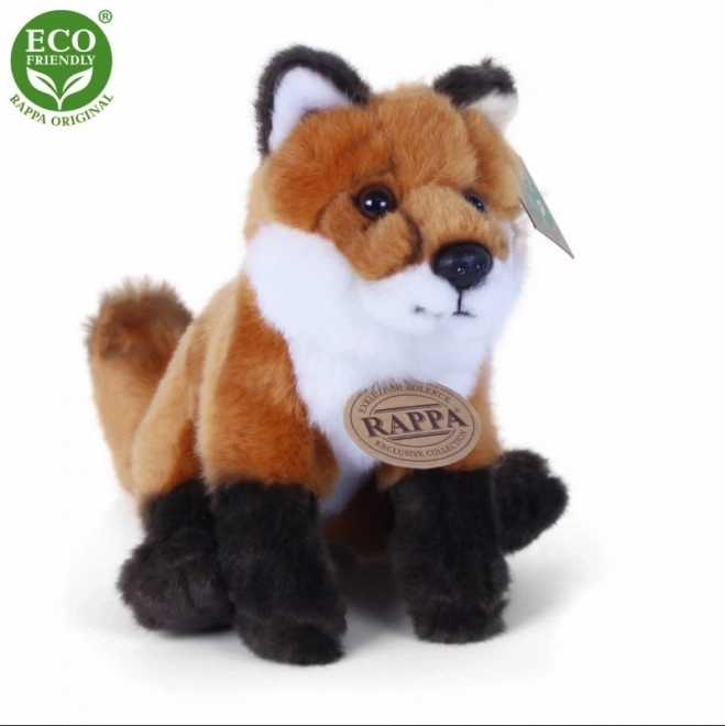 Plyschfigur sitzender Fuchs ECO-FRIENDLY 18 cm