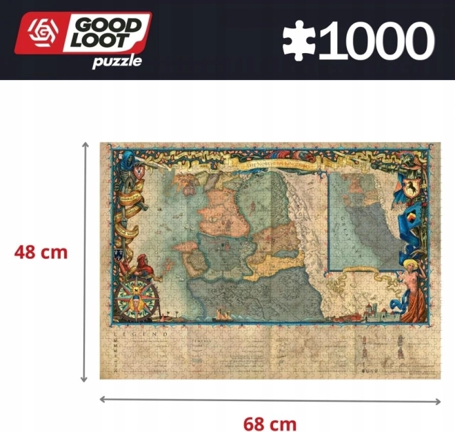 Puzzle Die Hexer: Nördliche Königreiche 1000 Teile