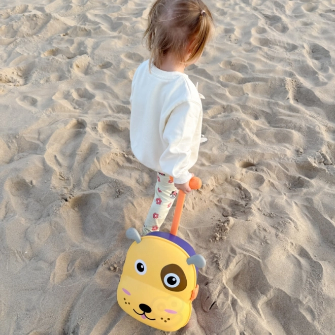 WOOPIE 3in1 Wasser Sandkasten Koffer – Hündchen