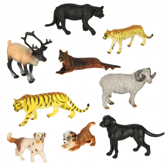 Zoo-Tierfiguren-Spielset