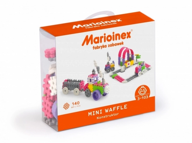 Mini Waffle Bausteine 140 Stück Mädchen