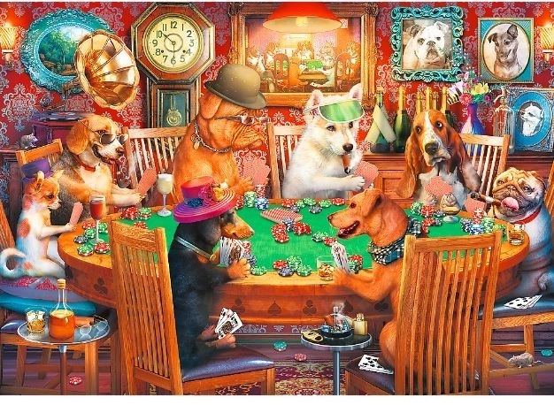 Trefl Puzzle Verborgene Formen: Spieleabend