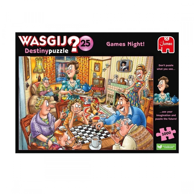 Wasgij 1000-Teile-Puzzle Spielabend