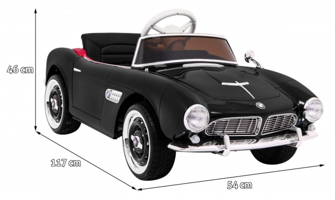 BMW 507 Retro Schwarz