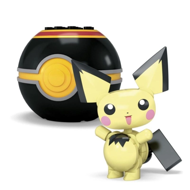 Megablok Pokémon Pokéball: Charmander und Pichu