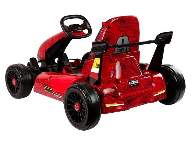 Gokart mit Batterie Rot Spider