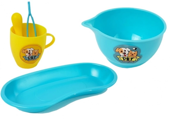 Dentistenspielzeug für Kinder - Hündchen mit Zahnreinigung