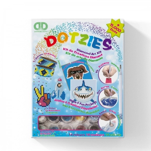 Dotzies Kreativset Diamantmalerei für Kinder