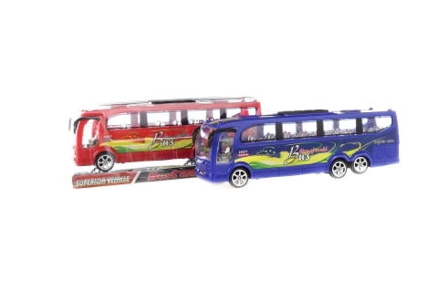 Aufziehauto-Bus