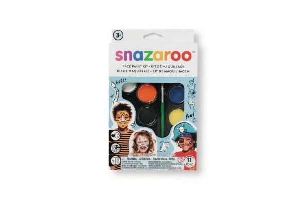 Snazaroo Abenteurer Gesichtsfarben-Set, 8 Farben