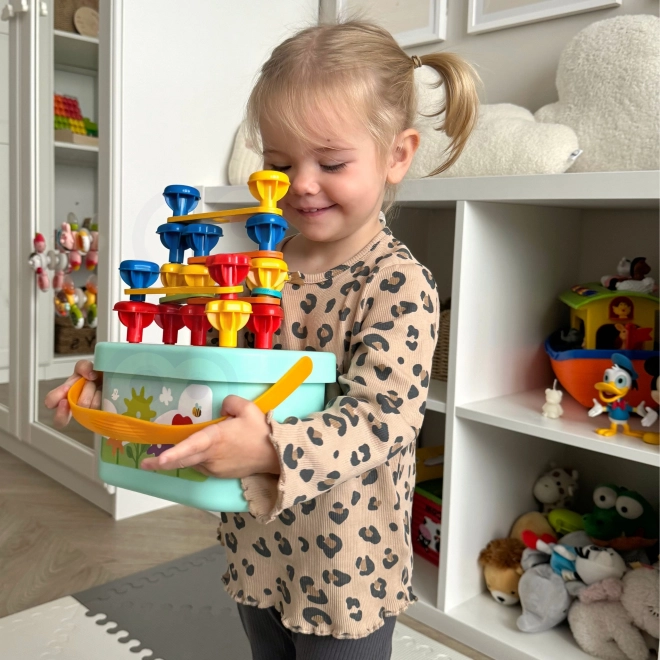 Konstruktionsbox Montessori Motorik 12-in-1 von Woopie Green