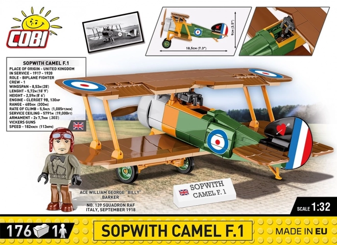 Bauklötze Sopwith Camel F.1 Modellflugzeug