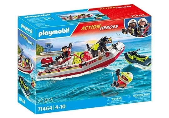 Feuerwehrboot mit Jetski von Playmobil