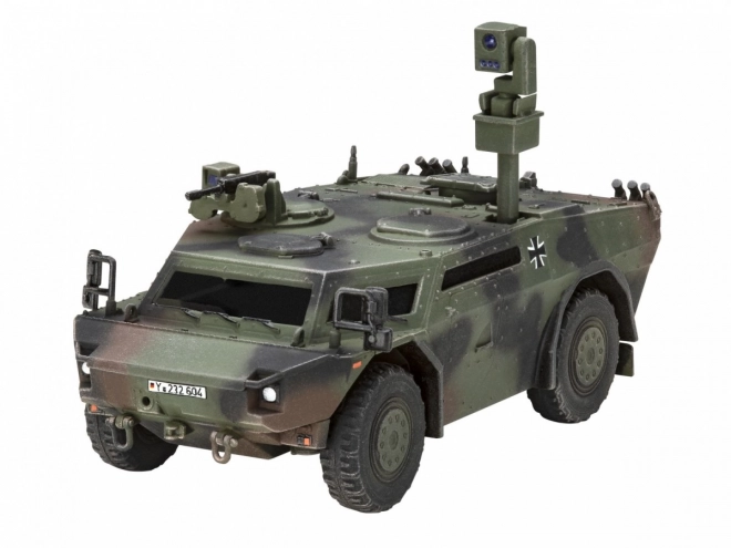 Plastikmodell Spähwagen Fennek 1/72